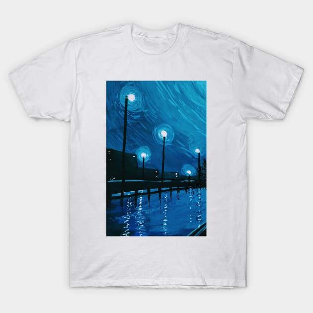 Blue Reflections T-Shirt by emmawtj